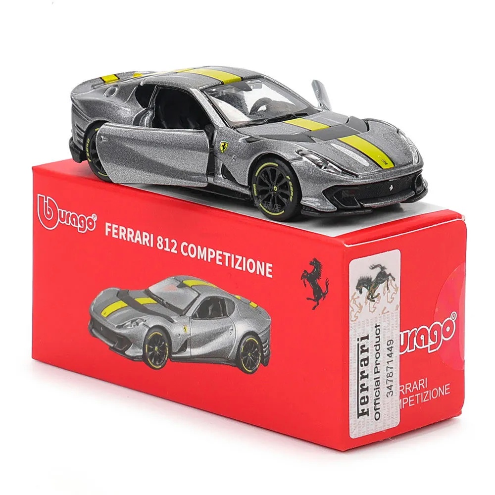 Mini carro 1:64 Ferrari F40 458 Pro 458Spider Ferrari 599GTO F12