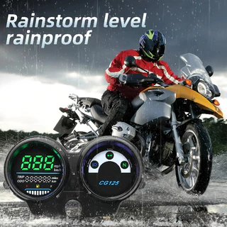 Para Honda Fan125 CG125 TITAN 125 ES KS KSE 2005-2013 Digital Painel LED Velocímetro Eletrônico De Motocicleta em Oferta na Shopee