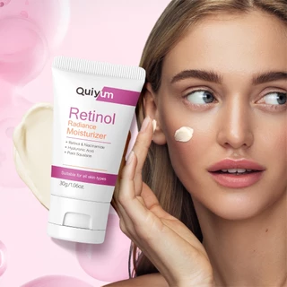 QUIYUM Retinol Creme Hidratante Suave Rugas Facial Apertar A Pele Hidratação Profunda Melhorar Elasticidade Da 30g em Oferta na Shopee