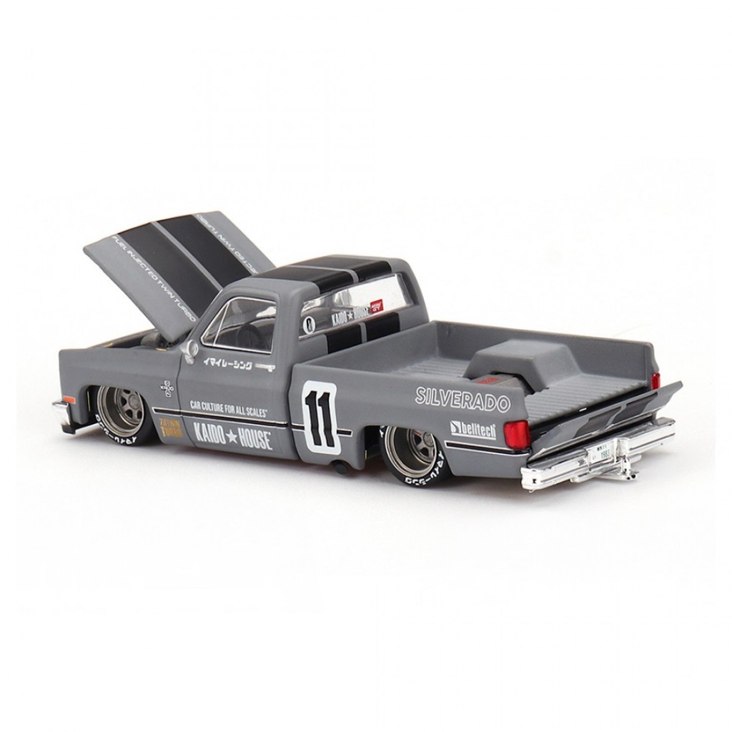 Mini GT x KAIDO House KHMG160 1/64 Chevrolet Silverado V2 Modelo