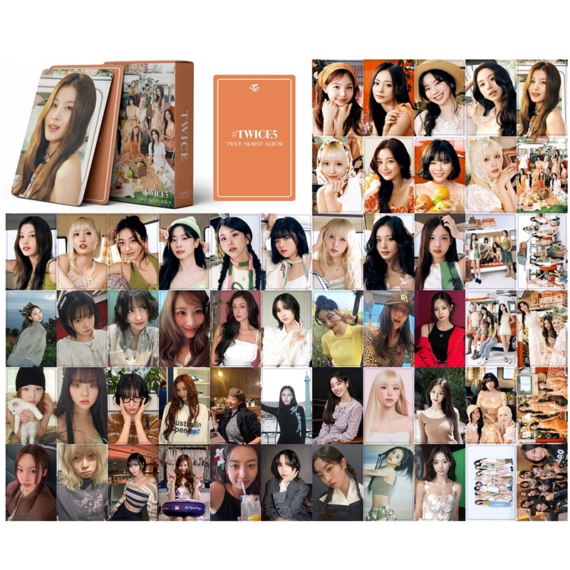 55pcs/box TWICE photocard THIS IS FOR TWICE5 HOME SWEET ONCE