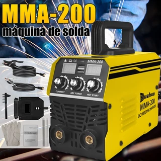 Máquina De Solda Inversora 220V/110V MMA-200 Tecnologia IGBT Display Digital Ferramenta De Soldagem Portátil Automática~ em Oferta na Shopee