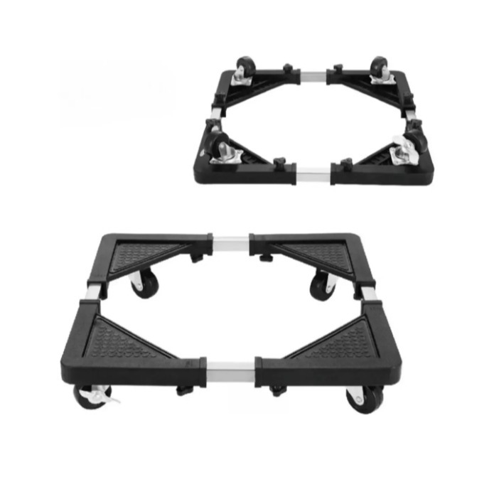 Base com Rodas para Máquina de Lavar e Geladeira｜Carrinho Ajustável com ...