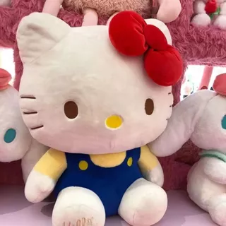 Boneca Hello Kitty de 65 CM/boneca acompanhante aniversário de namorada, brinquedo de pelúcia para presente de feriado