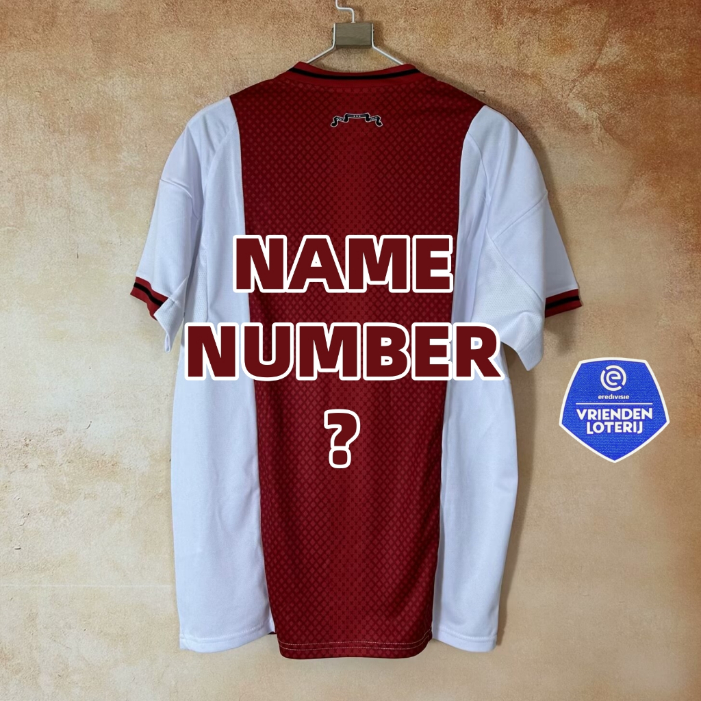 Camiseta Vermelha/Branca De Alta Qualidade S-2XL < B60342 >