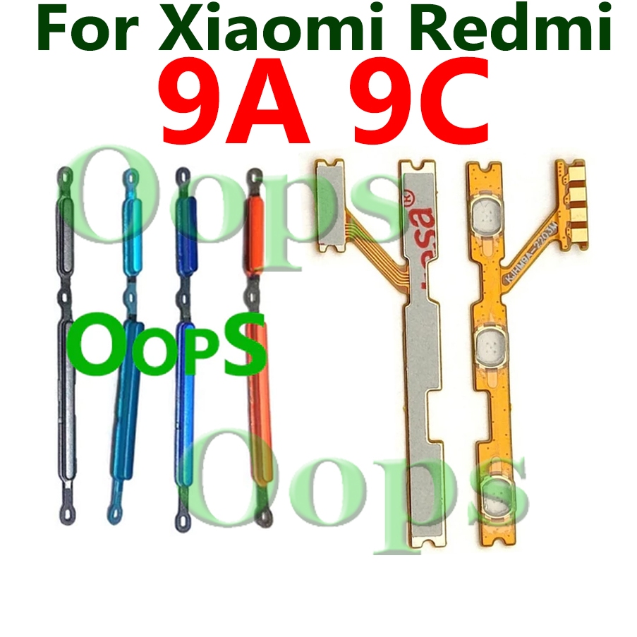 Câble Flex (Flex Cable) Bouton Power Et Volume Pour Xiaomi Redmi 9A Et 9C - Neuf Dans Son Emballage - Pièce De Réparation