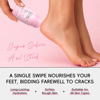 LAIKOU Japão Sakura Calcanhar Vara Hidratação Profunda Suavizar A Textura Da Pele Para Seca Rachada E Áspera 40g em Oferta na Shopee