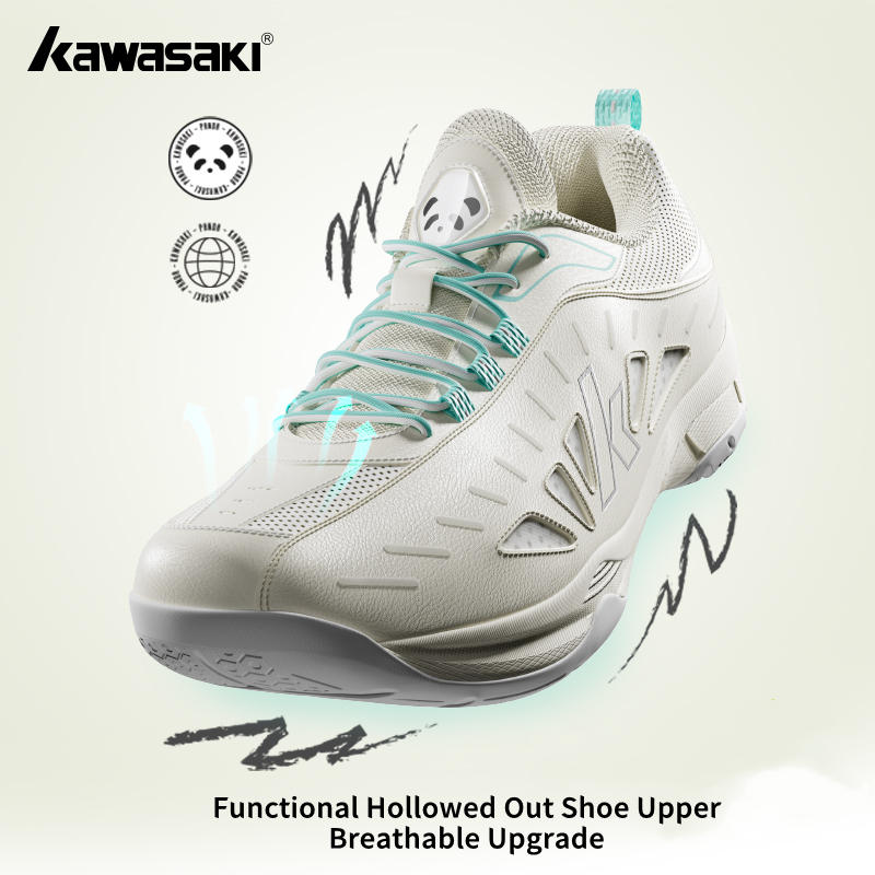 Kawasaki Pickleball Shoes Sapatos De Badminton Panda B3327 E B3326