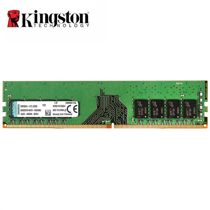 Kingston DDR4 Ram 4GB 8GB 16GB DDR4 2133MHz 2400MHz 2666MHz 3200MHz PC4 288 Pinos Memórias De Desktop DDR4 Memória Dimm