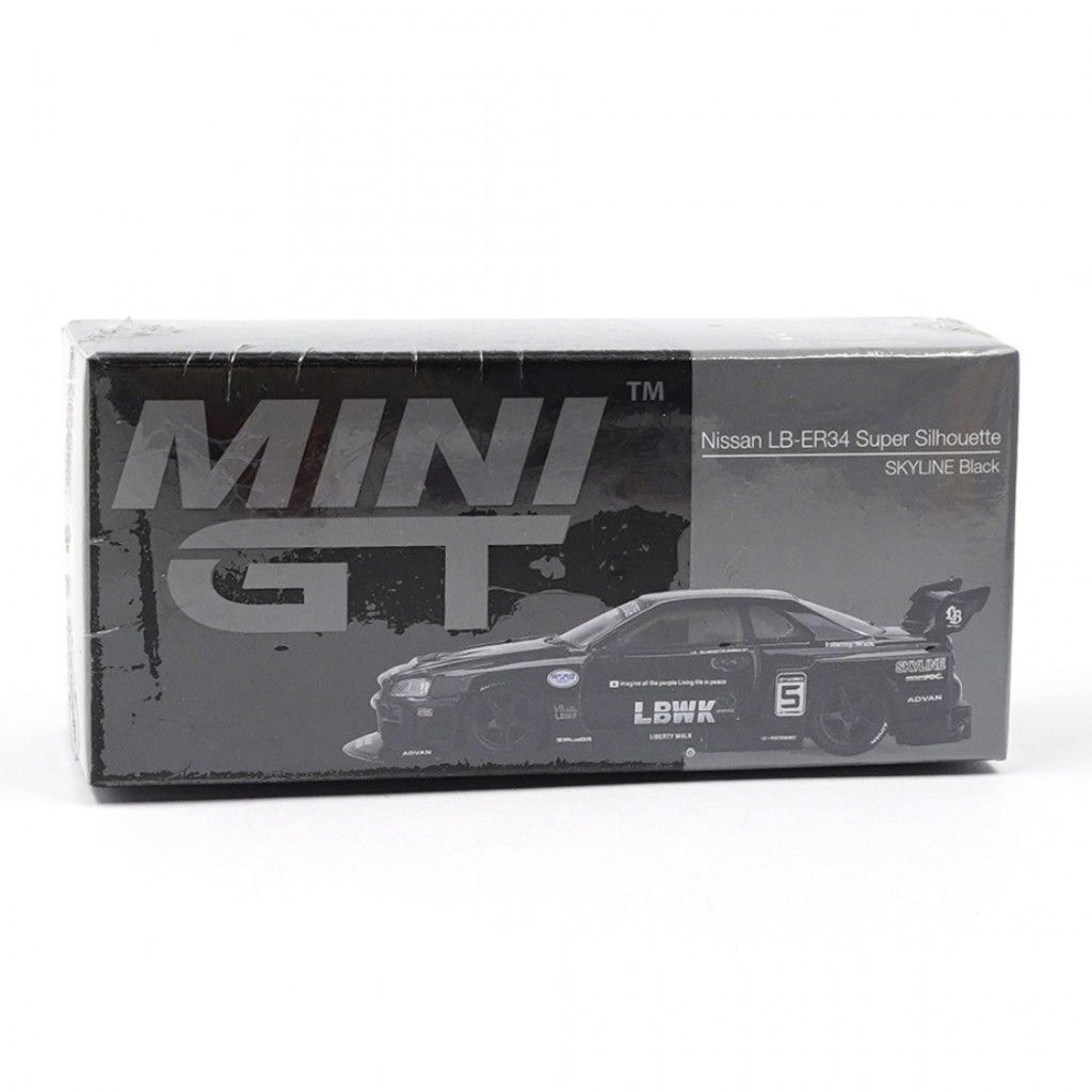 Mini GT MGT00844-R 844 1/64 Nissan LB-ER34 Super Silhueta SKYLINE