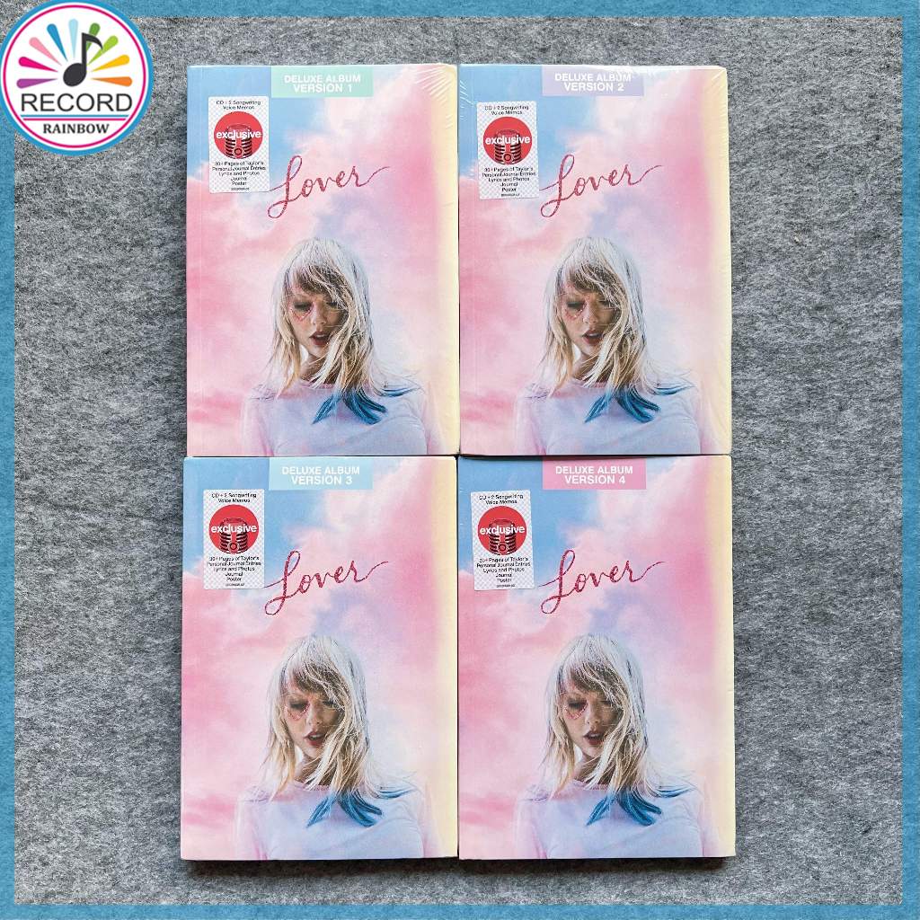 Taylor Swift Lover Deluxe Album 4Ver.セット TAYLOR SWIFT - LOVER (DELUXE BOXSET) - Planeta POP!