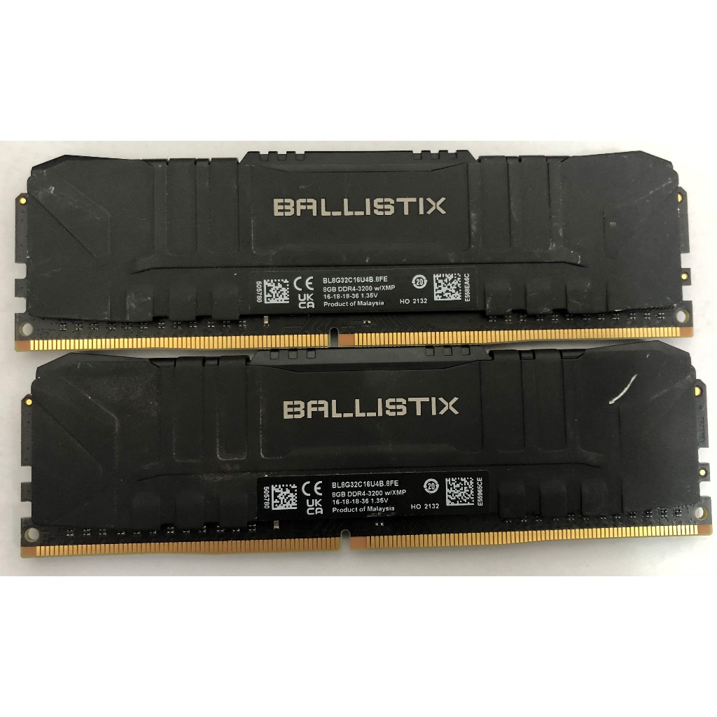 KIT MICRON BALLISTIX DDR4 8GB 16GB 32GB 2133MHZ 2400MHZ 2666MHZ