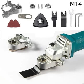 Esmerilhadeira Angular De Conversão Rosca Adaptador De Cabeça Para M14 115 125 Tipo Polimento Oscilante