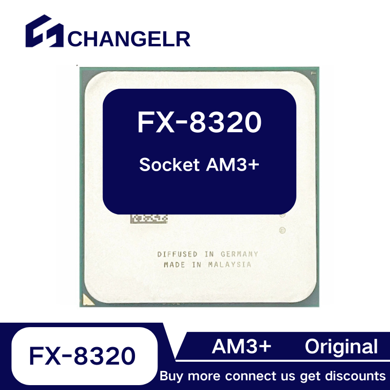 FX-Series-8320 FX8320 8320 Processador CPU De Oito Núcleos De 3.5 GHz ...