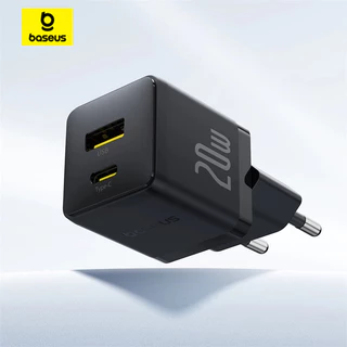 Baseus Palm Carregador Rápido C + U PD 20W Carregamento Para Iphone/Motorola/Samsung Galaxy