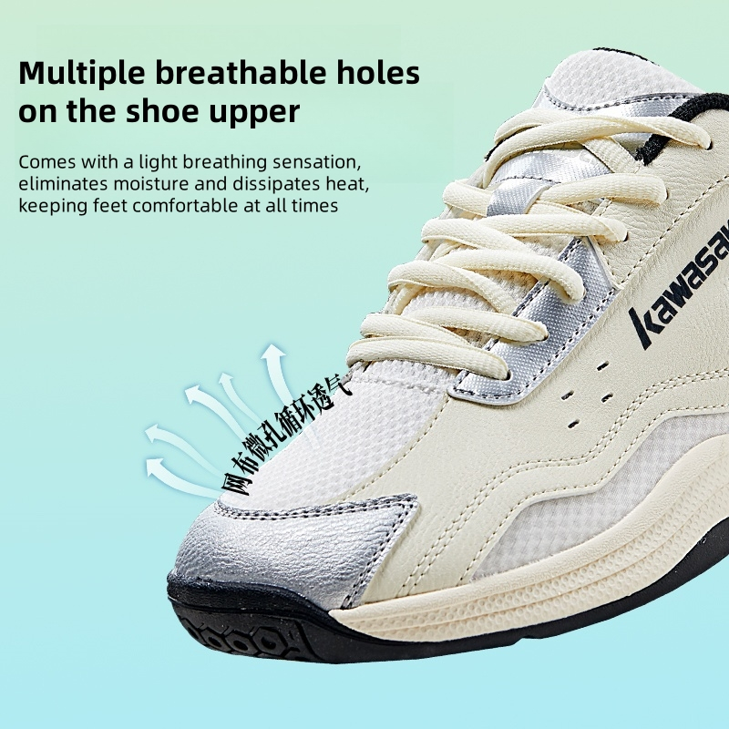 Kawasaki Pickleball Sapatos De Badminton K1B50-C32023 Treinamento