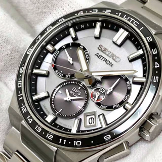 Relógio Da Série Seiko Astron 100 % Original Com Pulseira De Aço À Prova D'água Quartzo Masculino De Negócios Jam Tangan