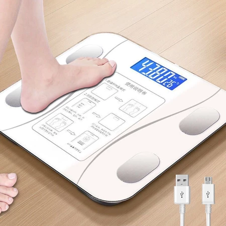 Balança digital medidora corporal bioimpedância até 180kg