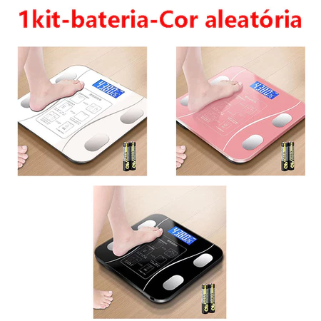 Balança digital medidora corporal bioimpedância até 180kg