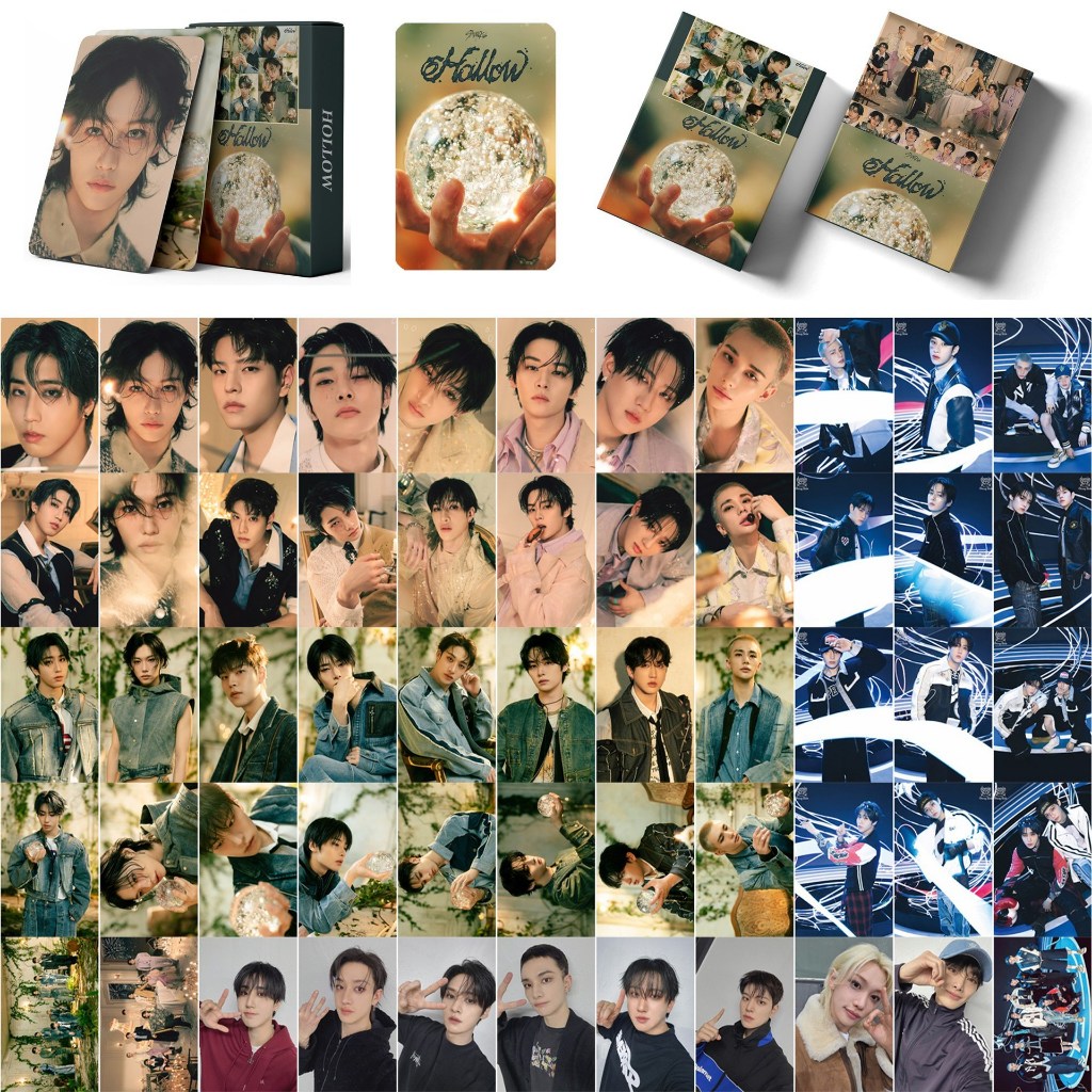 55pcs STRAY KIDS SKZ HOP Lomo Cartões ATE Perder My Breath Magic