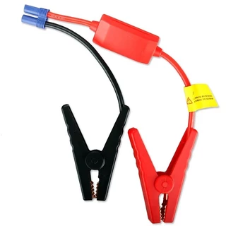 Grampos De Partida De Emergência Para Carro 12V, Com Interface OD, Braçadeira De Cabo De Alimentação, Bateria De Arma