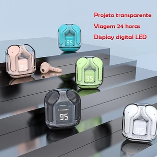 Fone De Ouvido Sem Fio Microfone Embutido Controle De Toque Hifi Esportivos Com Redução De Ruído 5.3 em Oferta na Shopee