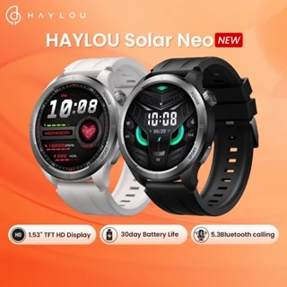 Haylou Solar Neo Relógio Esportivo Smart Watch 1.53"HD 30Day Endurance Bluetooth5.3 IP68 À Prova D