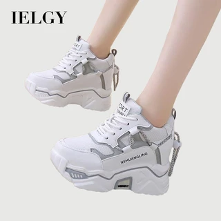 IELGY Sapatos Femininos Internos Elevados , 10 Cm De Sola Grossa , Esportes Casuais , Versão Coreana De 100 De Salto