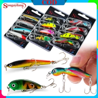 Sougayilang Conjunto De Isca De Pesca, 4 Peças, Gancho Anticorrosão, De Robalo, Equipamento Carpa Para