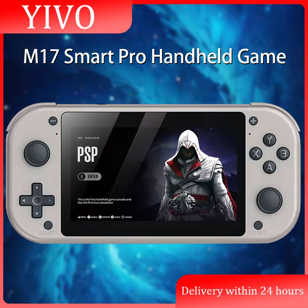 Smart Pro Console De Jogos Portátil 4.96'IPS Tela Sistema Linux ...
