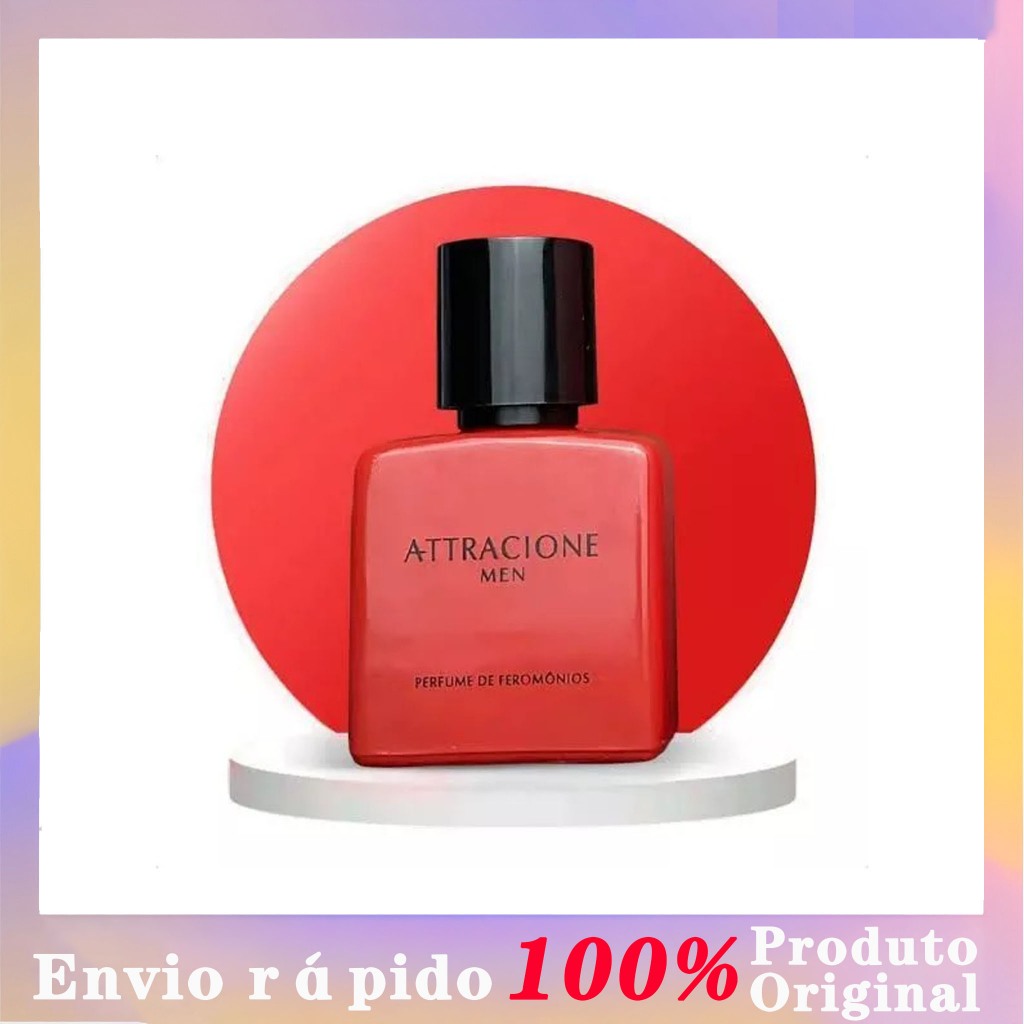 （Autêntico） Attracione Men (Perfume Masculino Com Feromônios Ativados)