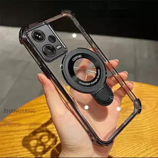 Capa Para POCO X5 5G Ultrafino Novo design Suporte Telefone Galvanizado De À Prova De Choque Estética Função De Sucção M