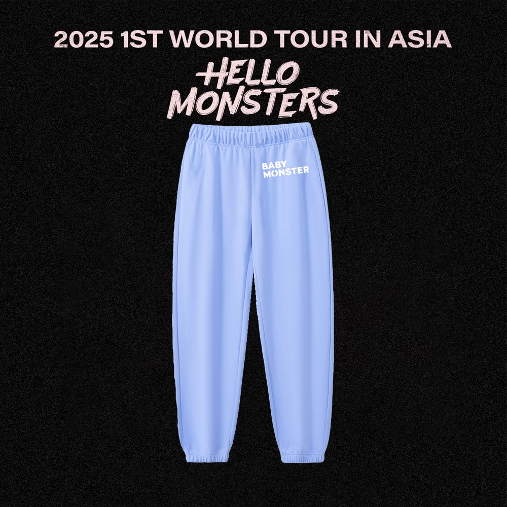 BABYMONSTER HELLO MONSTERS 2025 1ST WORLD TOUR Merch Zip-up Hoodie