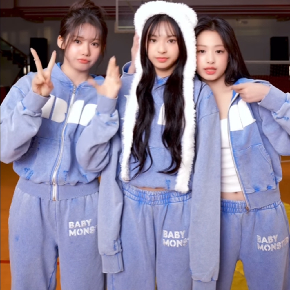 BABYMONSTER HELLO MONSTERS 2025 1ST WORLD TOUR Merch Zip-up Hoodie