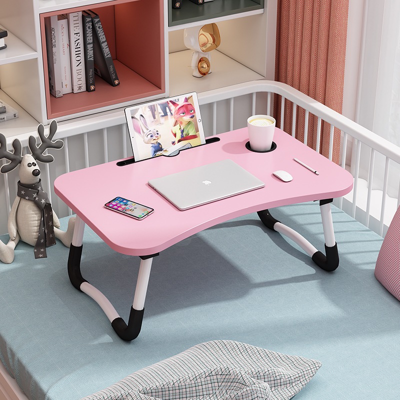 Mesa dobrável para notebook, ideal para trabalho e estudo na cama, com ...