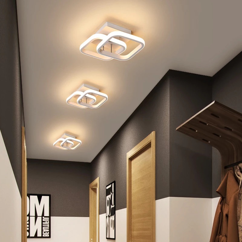 Imagem do produto Luminária De Teto Plafon Led Moderna Lustre para Corredor Sala Quarto Cozinha-110V-220V 4