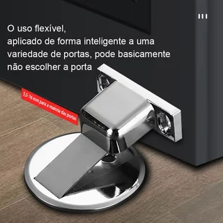 KIT 3/4/5/6  Prendedor Segurador de Porta Peso de Porta Prático Acessórios para portas silenciosas Aço inox
