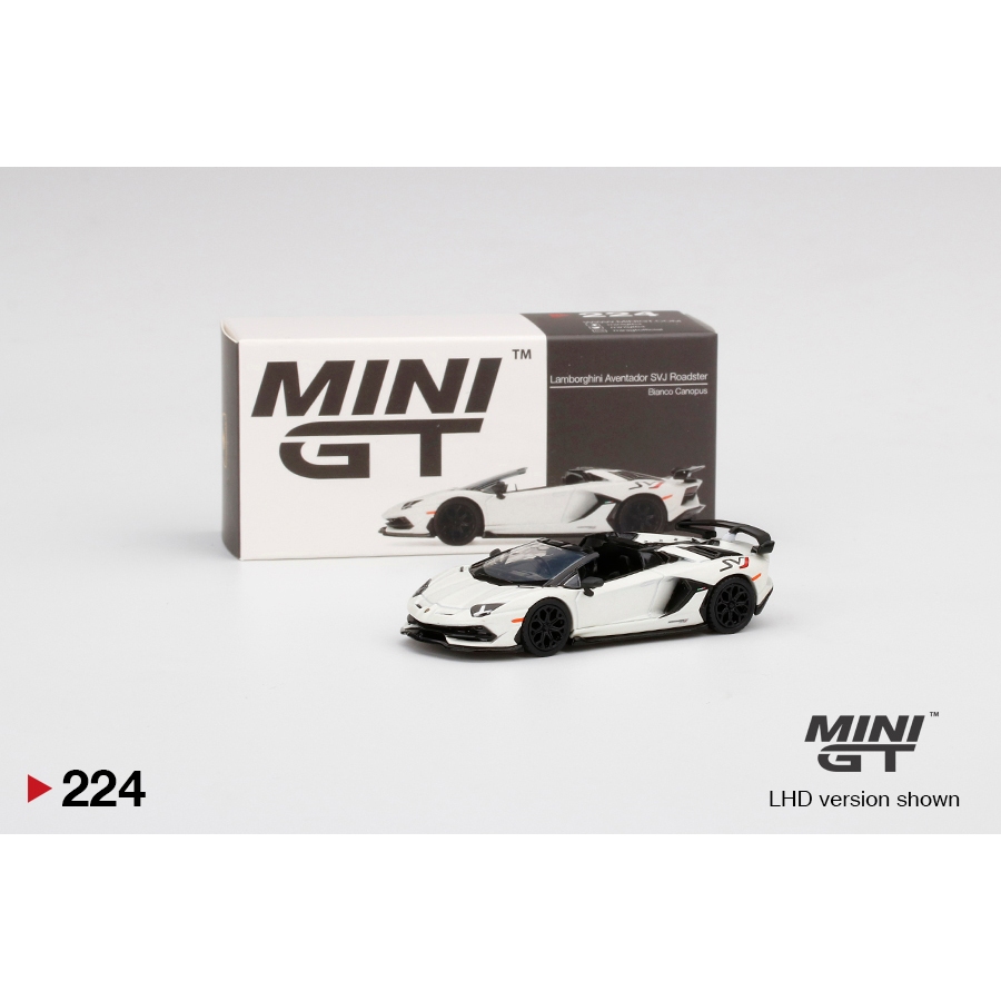 Mini GT 1 : 64 MGT00224 Lamborghini Aventador SVJ Roadster Canopus