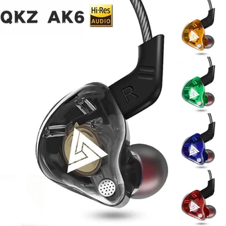QKZ AK6 Fone De Ouvido Com Fio Com Microfone Cobre Driver Fone De Ouvido Esportivo Baixo Estéreo em Oferta na Shopee