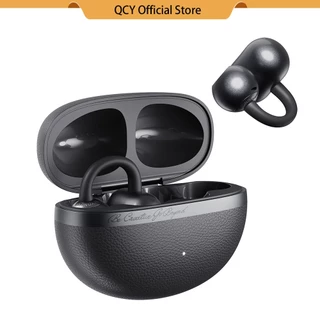 QCY Crossky C50 Clip-On Fones De Ouvido Sem Fio Aberto Bluetooth 6.0 Graves Potentes 35 Horas em Oferta na Shopee