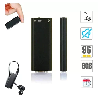 Mini Gravador de Voz Grava 96 Horas - Micro Escuta Profissional Micro Escuta Nf em Oferta na Shopee