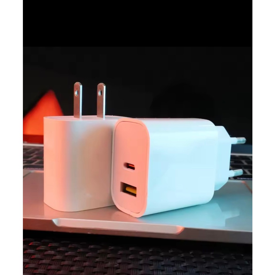 5 Pçs Real 20W 5V USB C Bloco De Carregador De Parede 20W PD Power Tipo ...