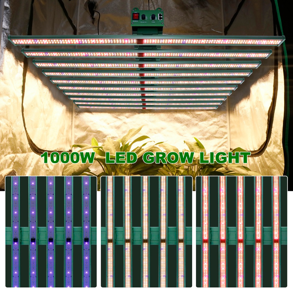 Led grow light Samsung LM301H EVO 1000W Cresce A Luz Com Modos De ...