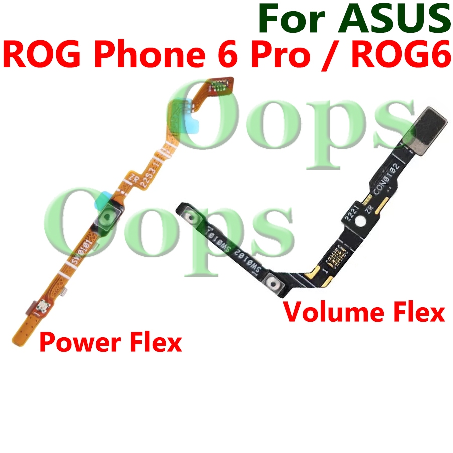 Para Asus ROG Phone 6 Pro/ROG6 On Off Power Volume Button Switch Fita ...