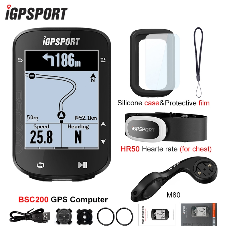 【美品】iGPSPORT BSC200C　スペシャルセット IGPSPORT BSC200 Velocímetro Bicicleta Sem Fio À Prova De