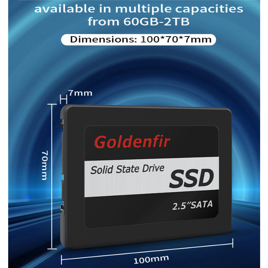 SSD Goldenfir Sata 3.0 120gb 240gb 512gb PC/Notebook/Desktop