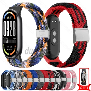 Cinturino in nylon per Xiaomi Band 9 8 NFC Smart Watch Loop Strap