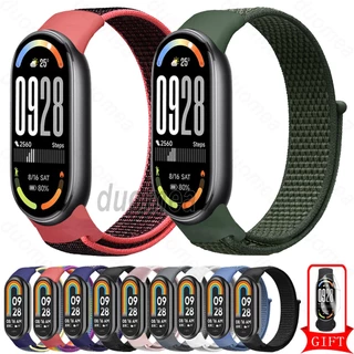 Cinturino In Nylon Per Xiaomi Mi Band 10, 9 E 8 – Nero, Sportivo E Regolabile