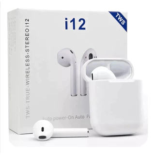 Fone De Ouvido Tws Bluetooth V5.0 Touch - I12/I13 em Oferta na Shopee