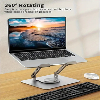 Suporte de Metal Ajustável Para Notebook 10 Ate 17" Giratória de 360° SG-19
